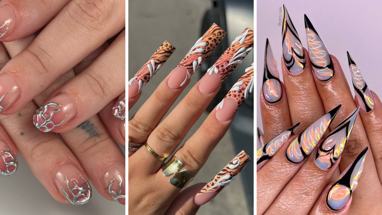 3D nail art ideas