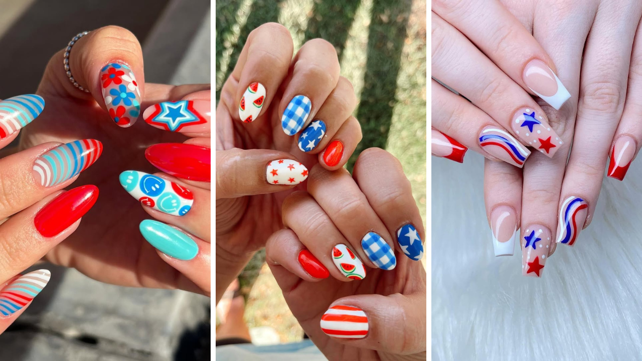 Fourth of July nail art ideas