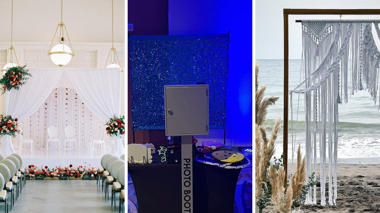 backdrop for party