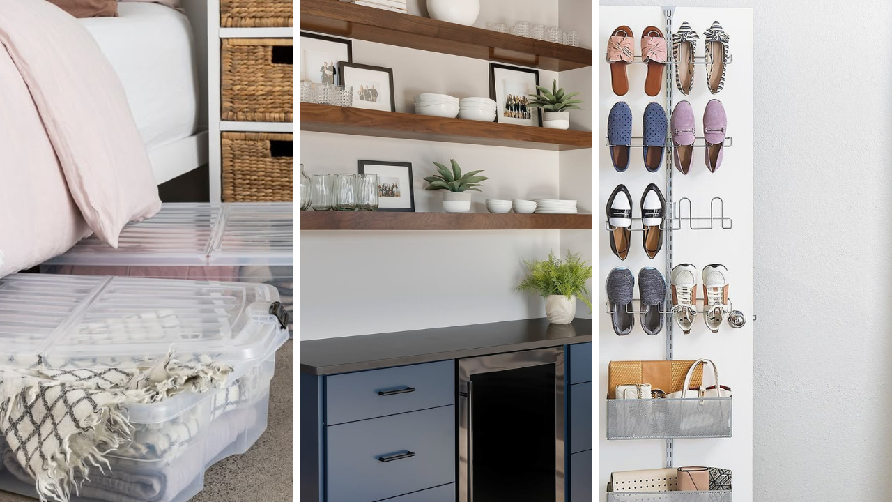 bedroom storage ideas for small spaces