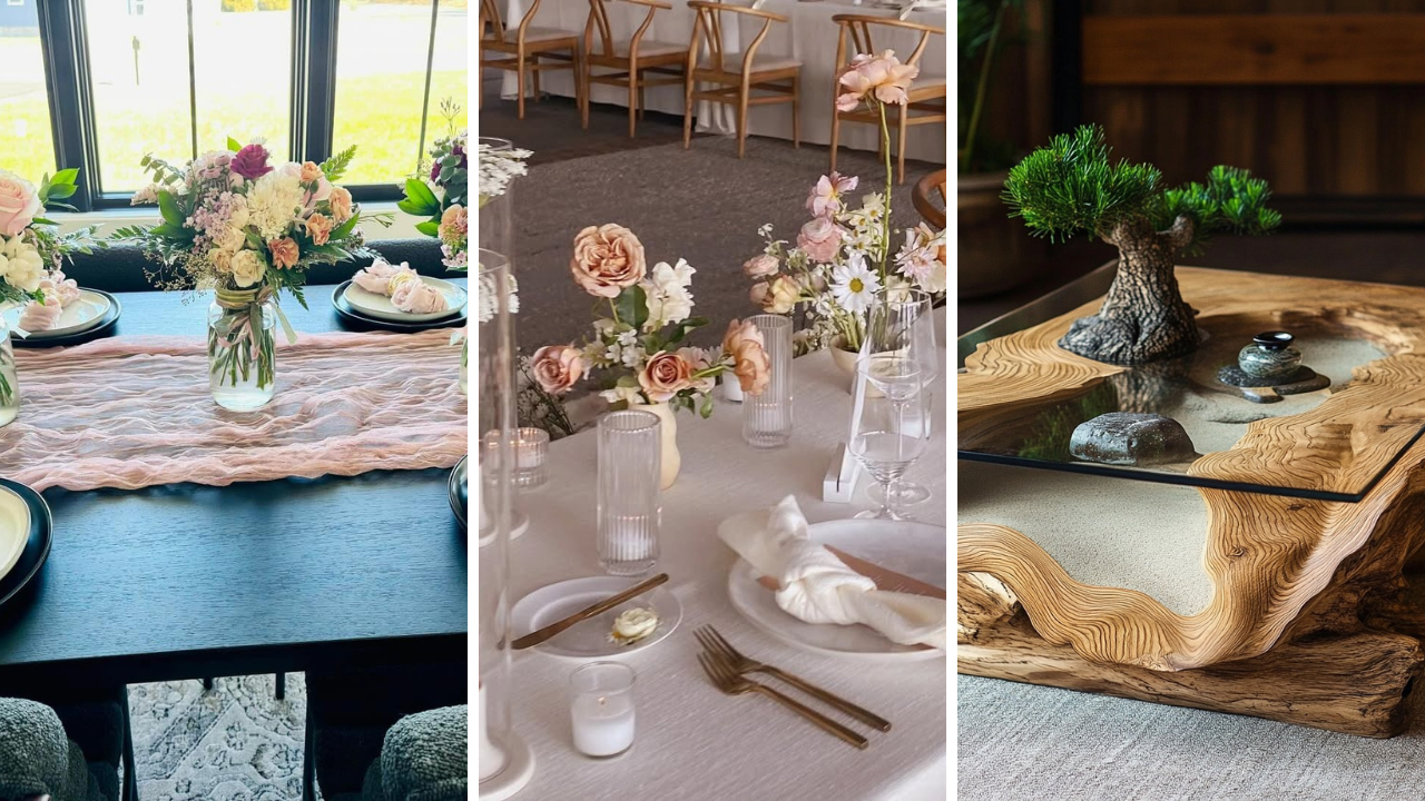 dining room table centerpiece