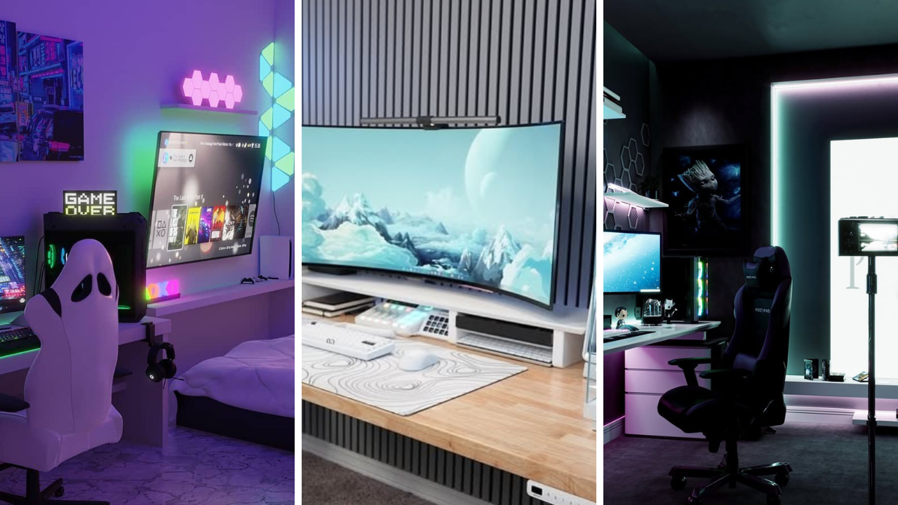 gaming room drawing