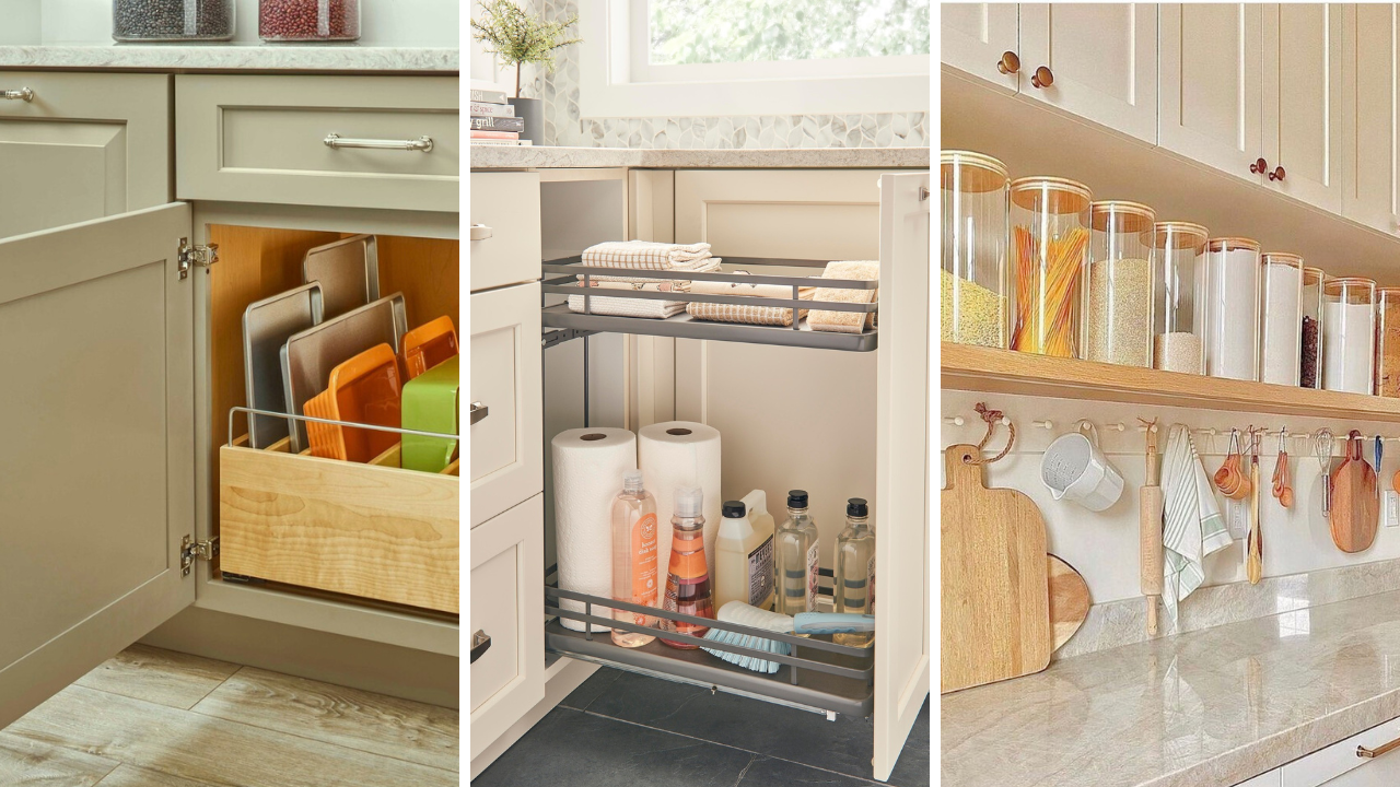 kitchen cabinet organizer