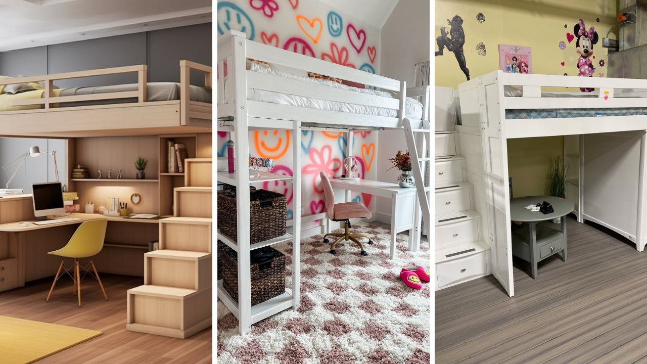 loft bed ideas for small rooms