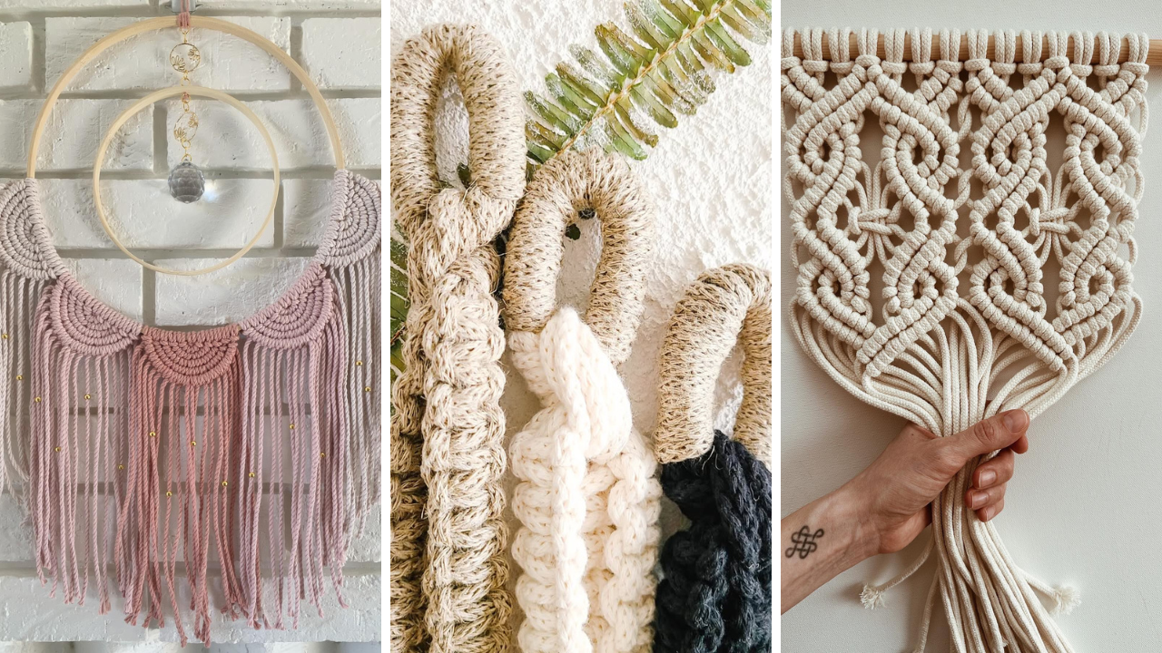 macrame wall hanging