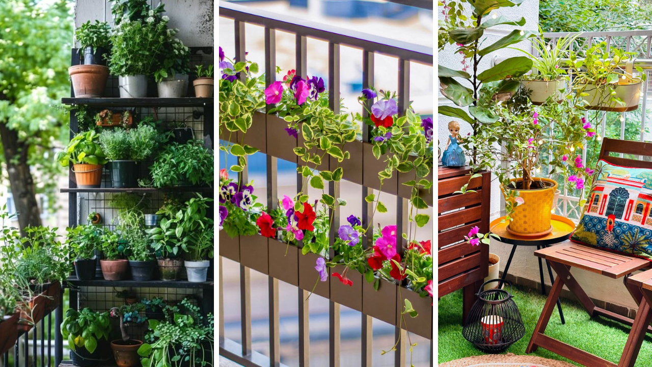 small balcony garden